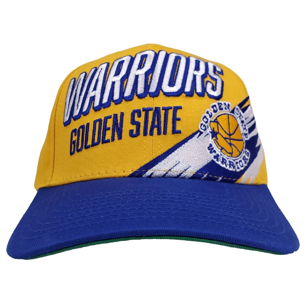 Golden State Warriors Mitchell & Ness NBA Pro Fit Snapback Hat Cap 3D Logo NWT